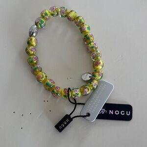 NOGU Yellow Beaded Bracelet